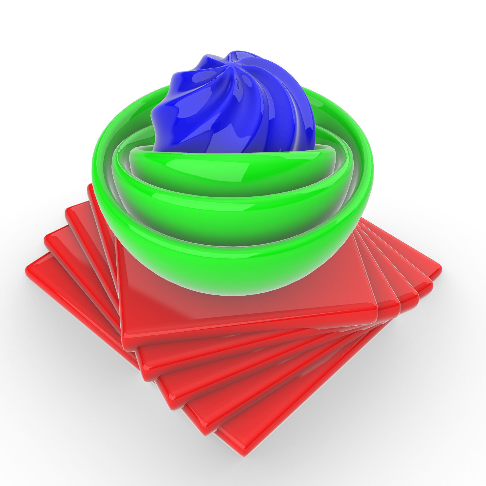 Abstract Art 8 3D model_4