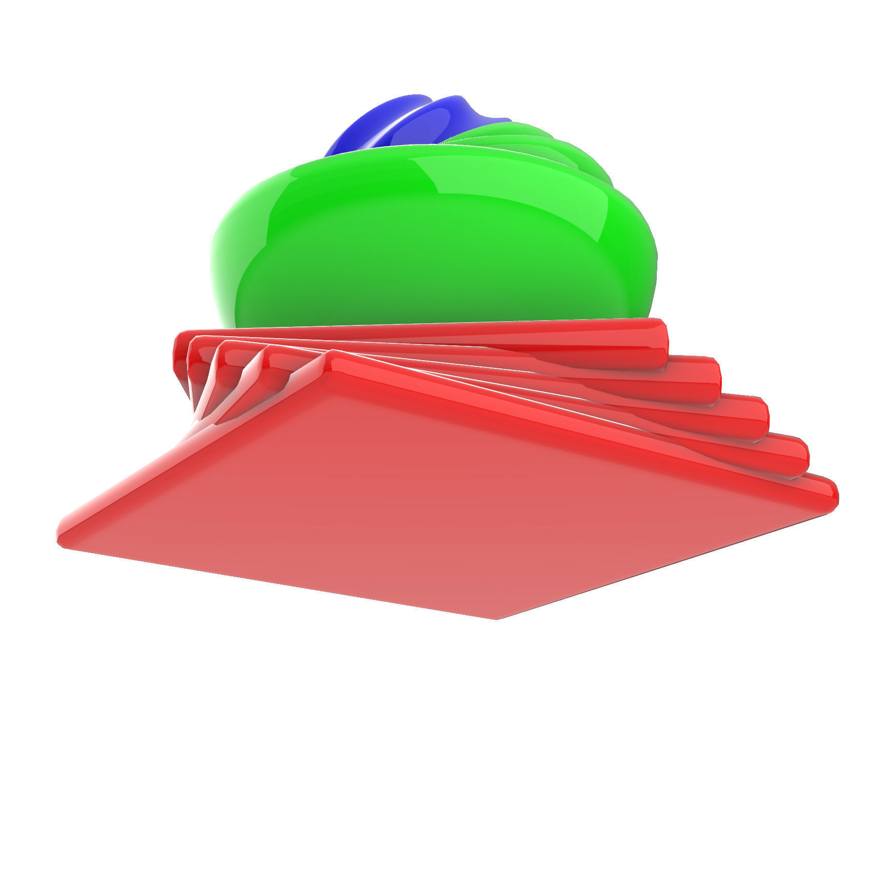 Abstract Art 8 3D model_2