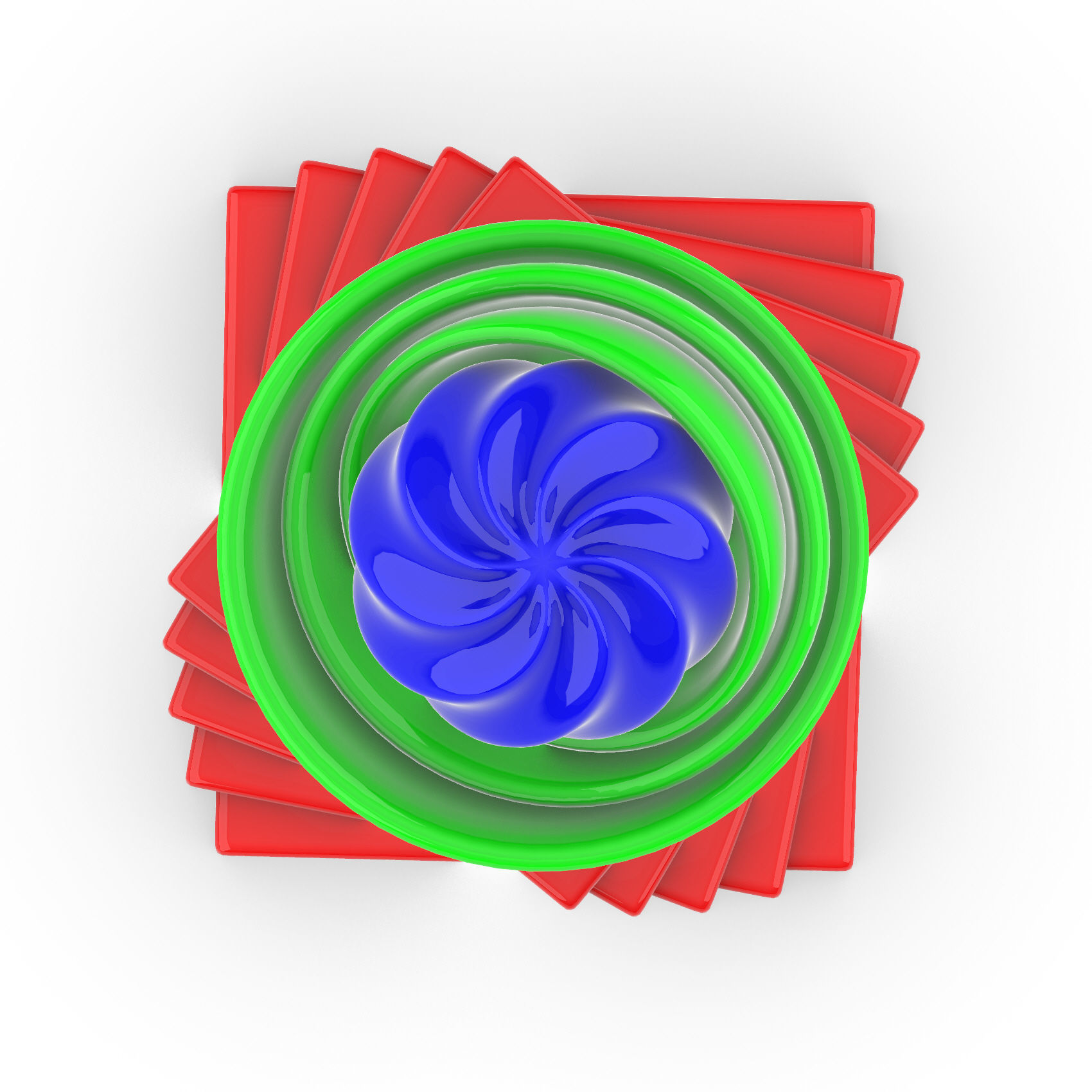 Abstract Art 8 3D model_1