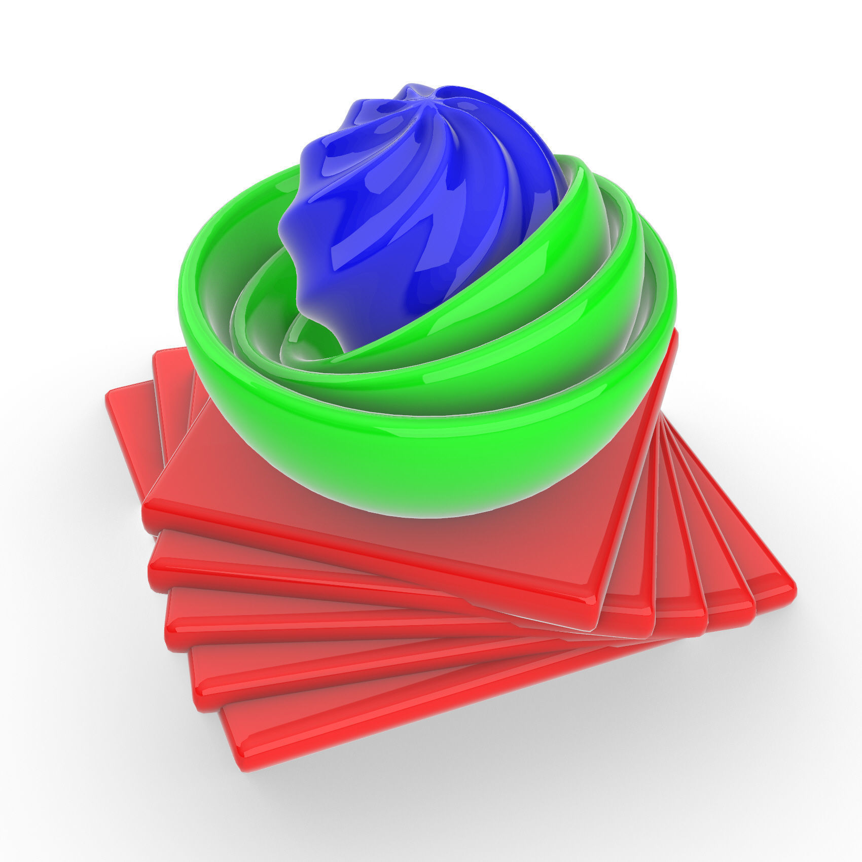 Abstract Art 8 3D model_3