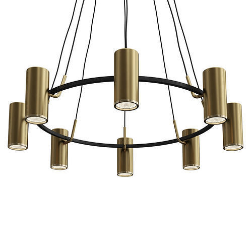 Ring Chandelier 3D model