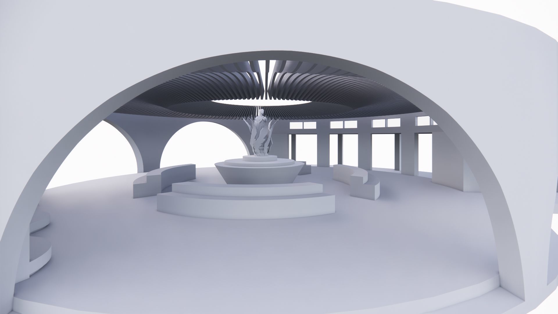 Foyer 3D model_9