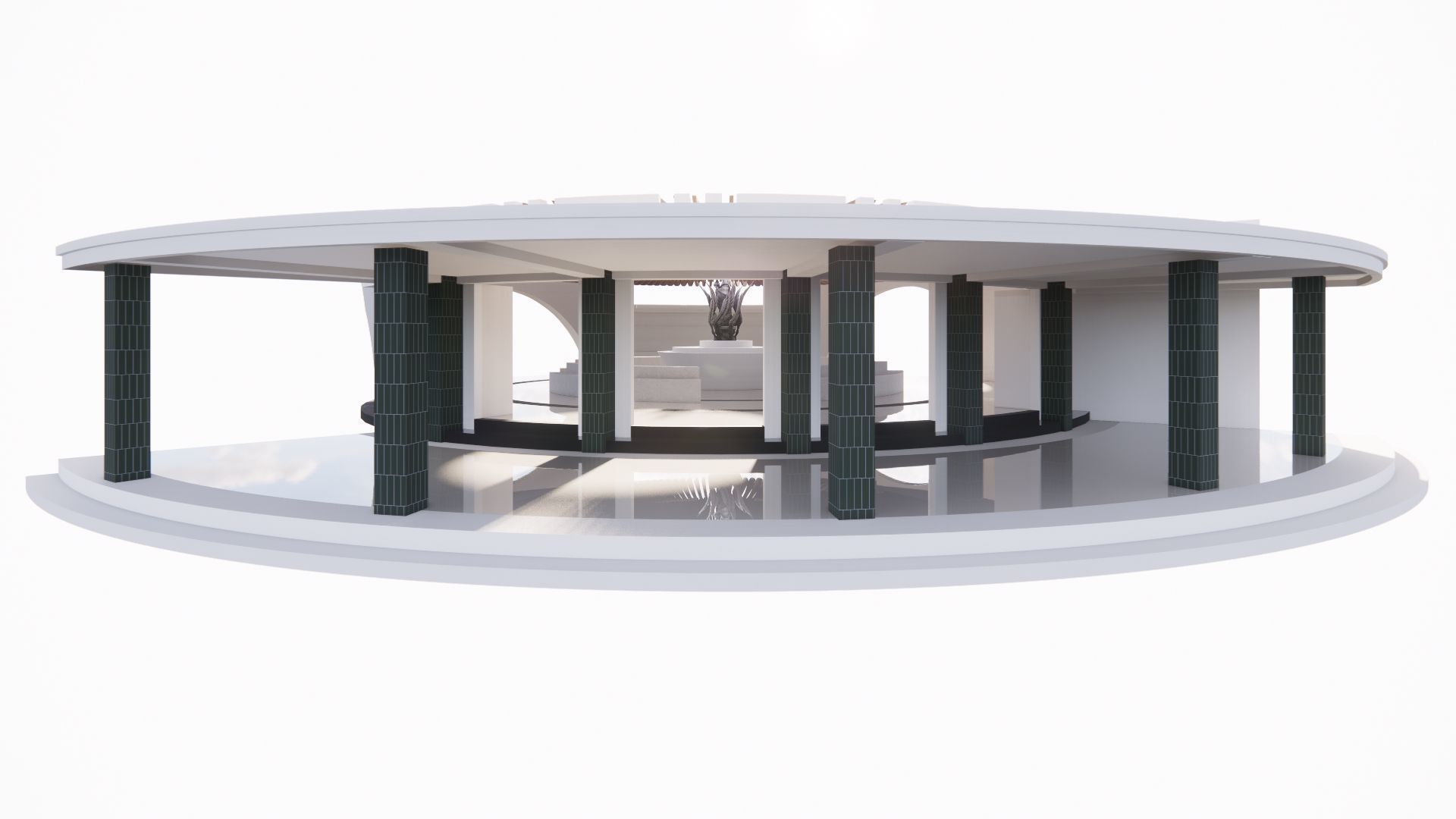 Foyer 3D model_4