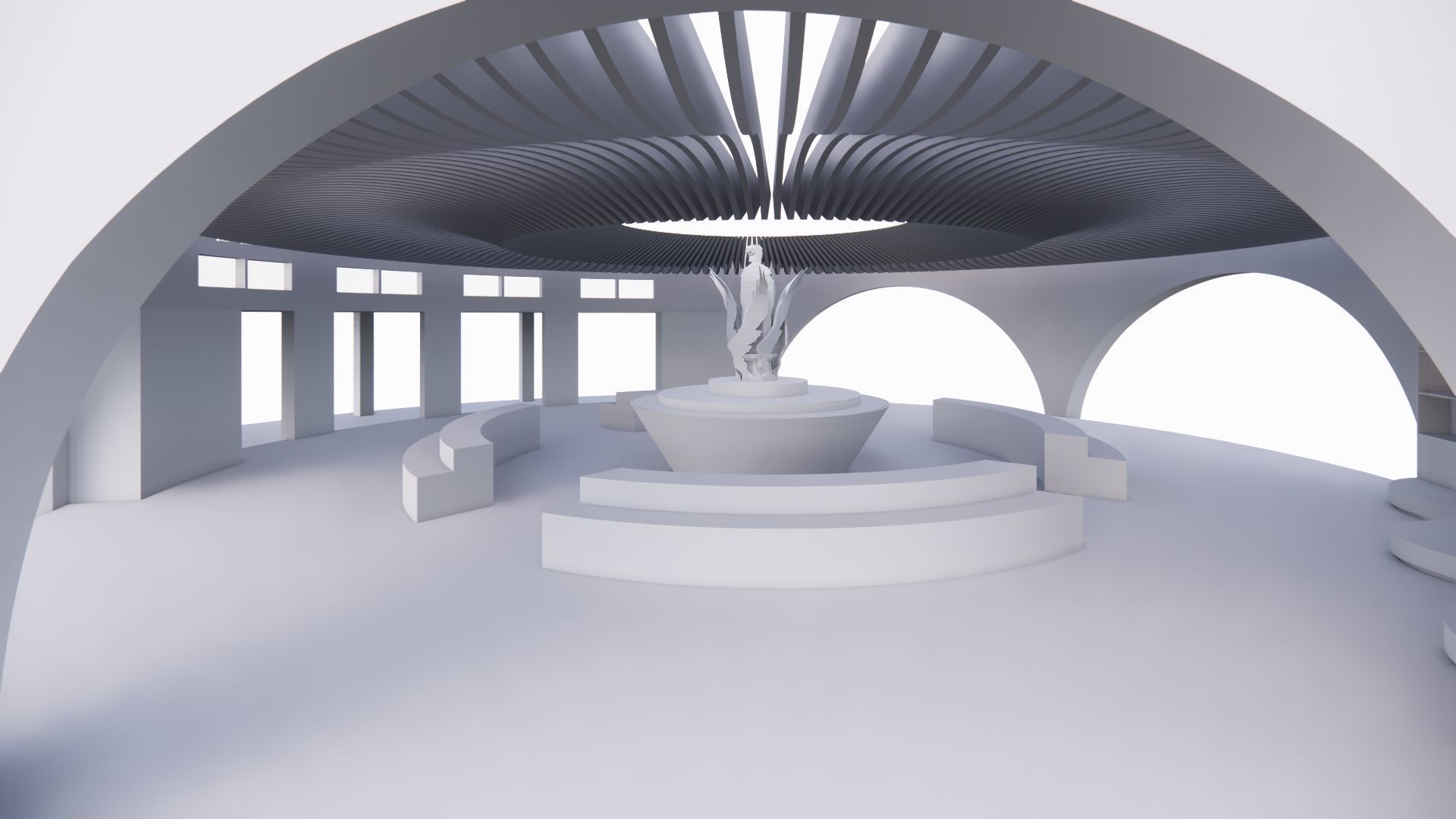 Foyer 3D model_8