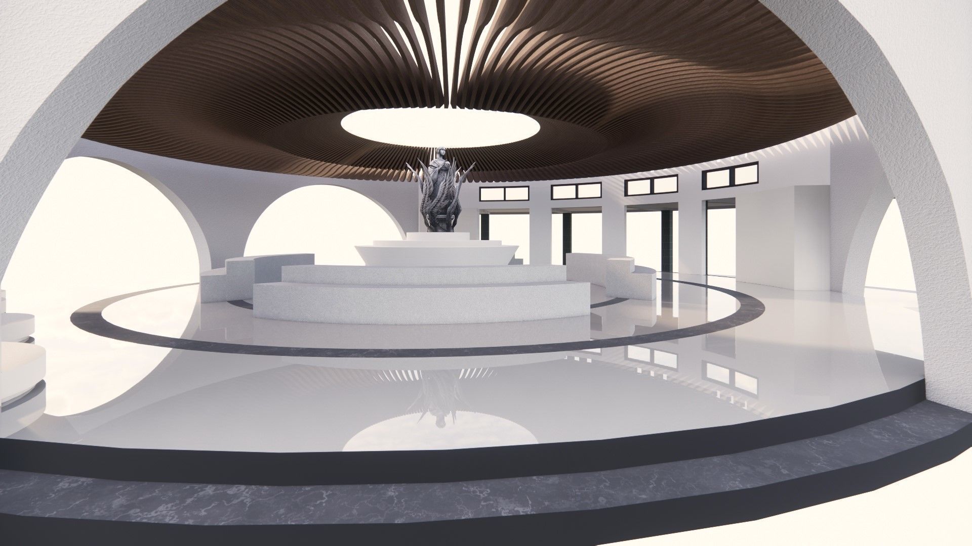 Foyer 3D model_1