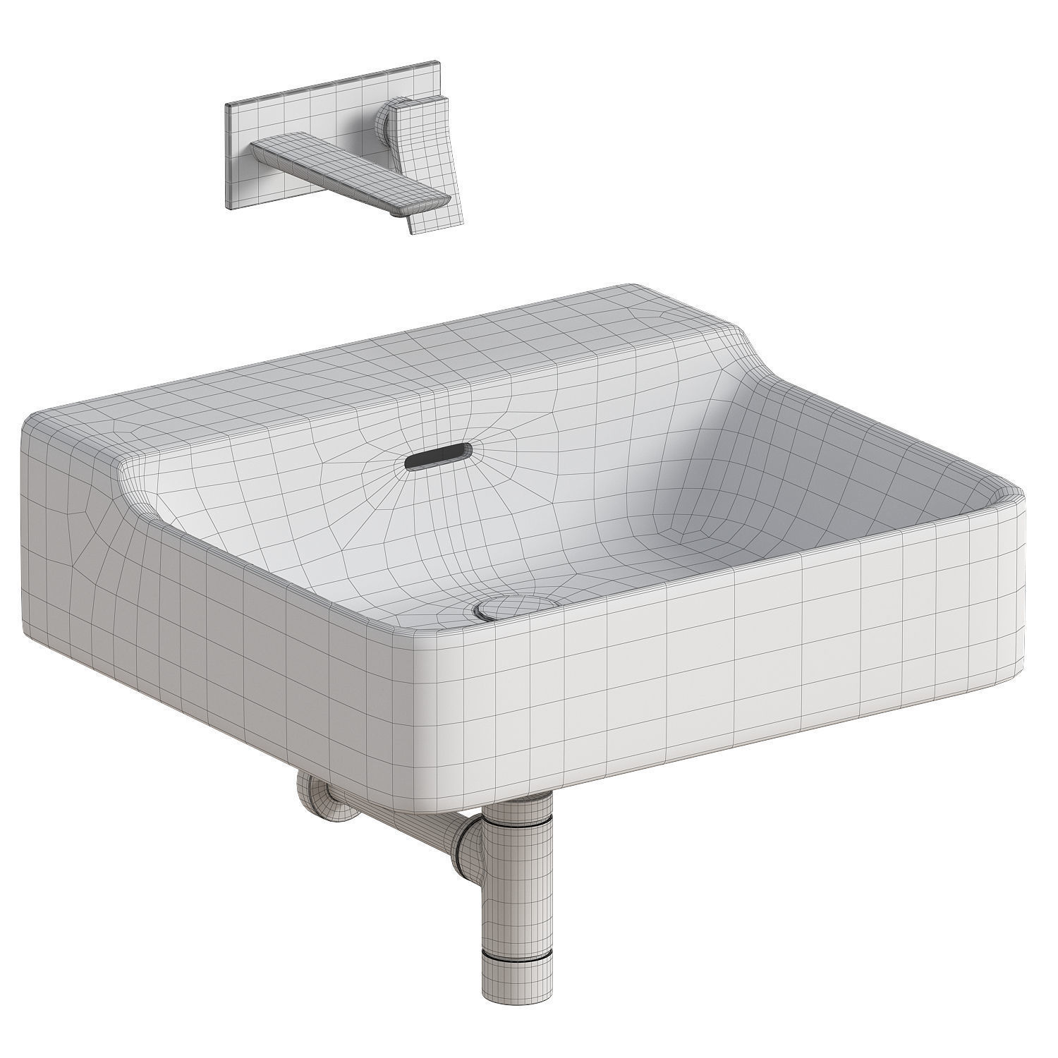 washbasin  3D model_1