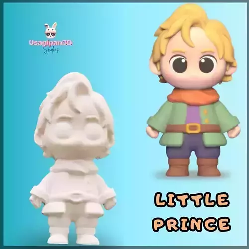 Little Prince 3D print model