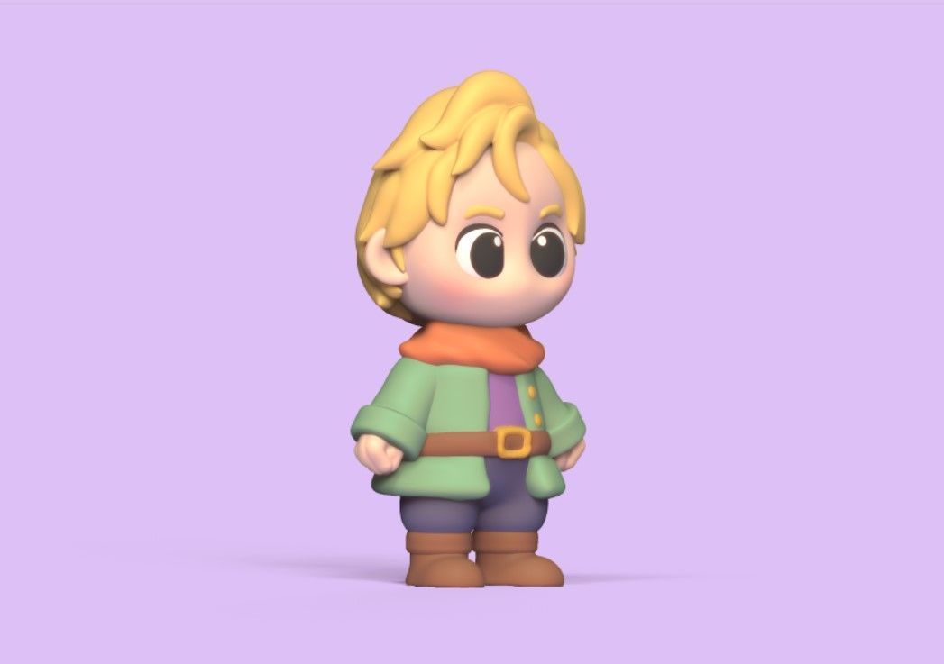 Little Prince 3D print model_2