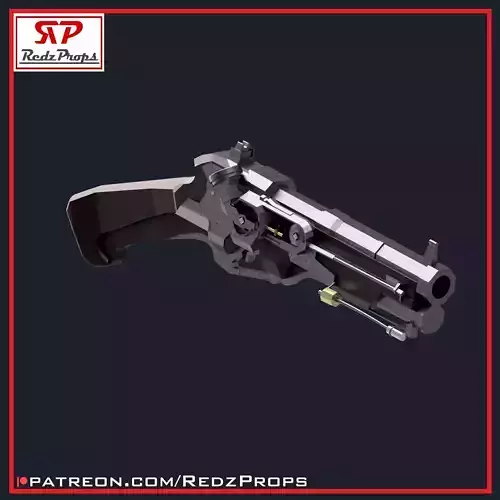 Corvo Attano Pistol Cosplay Prop 3D print model