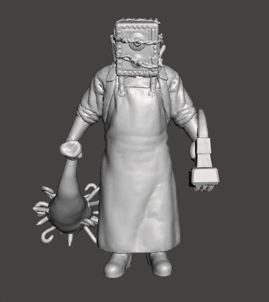 EVIL WITHIN THE KEEPER MINIATURE MODEL FOR HORROR FANTASY RPG 3D print model_1