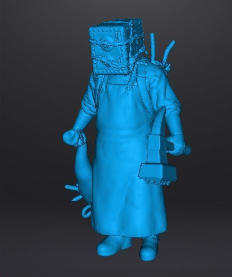 EVIL WITHIN THE KEEPER MINIATURE MODEL FOR HORROR FANTASY RPG 3D print model_11