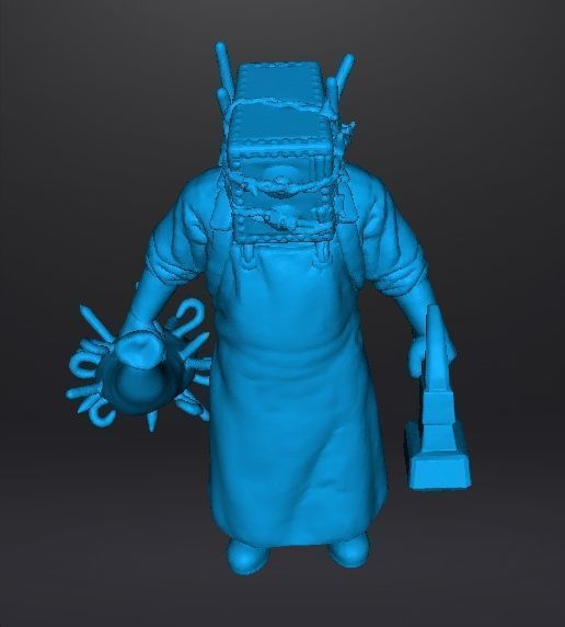 EVIL WITHIN THE KEEPER MINIATURE MODEL FOR HORROR FANTASY RPG 3D print model_12