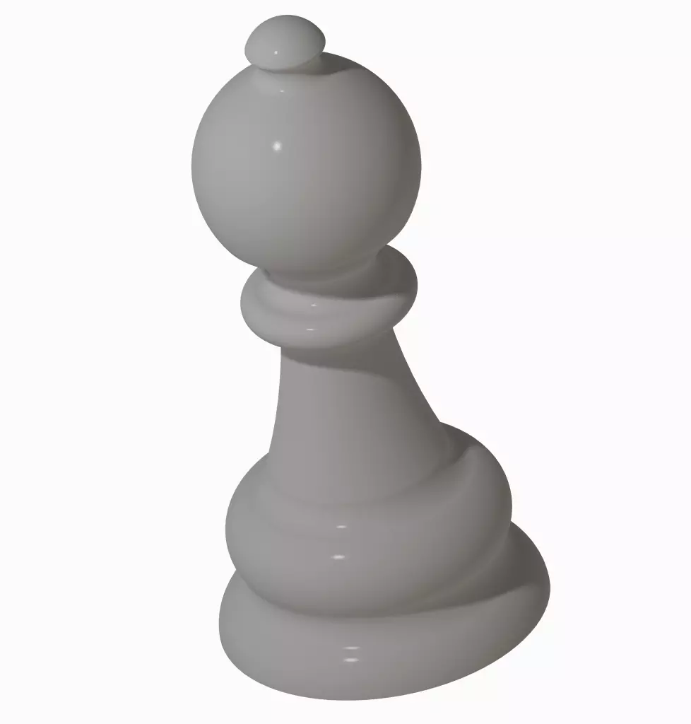 Chess Game Bishop 3D print model_0
