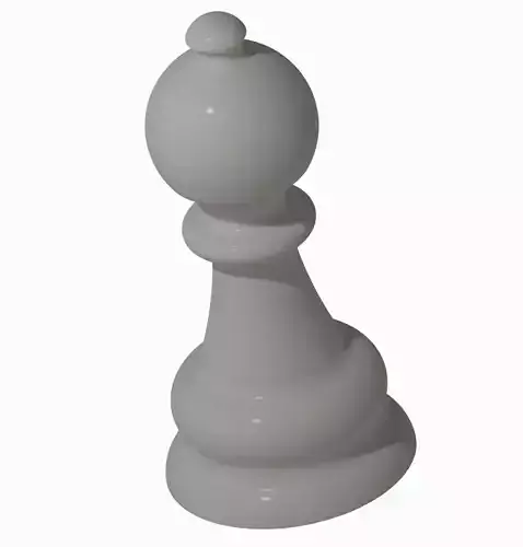 Chess Game Bishop 3D print model