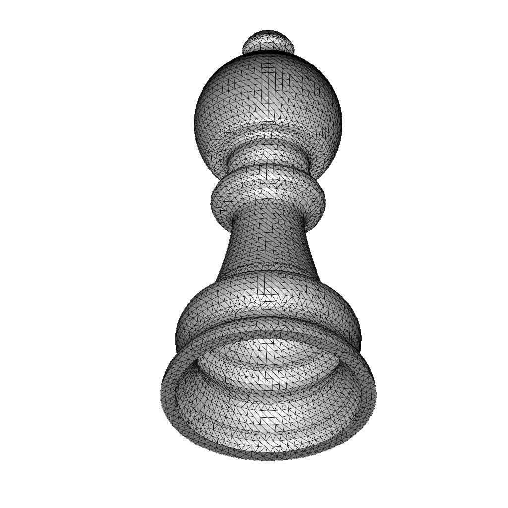 Chess Game Bishop 3D print model_4