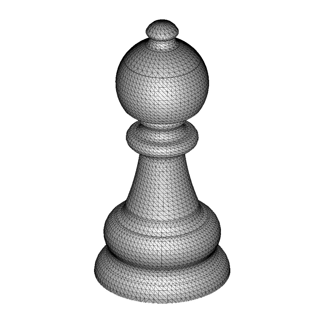 Chess Game Bishop 3D print model_3