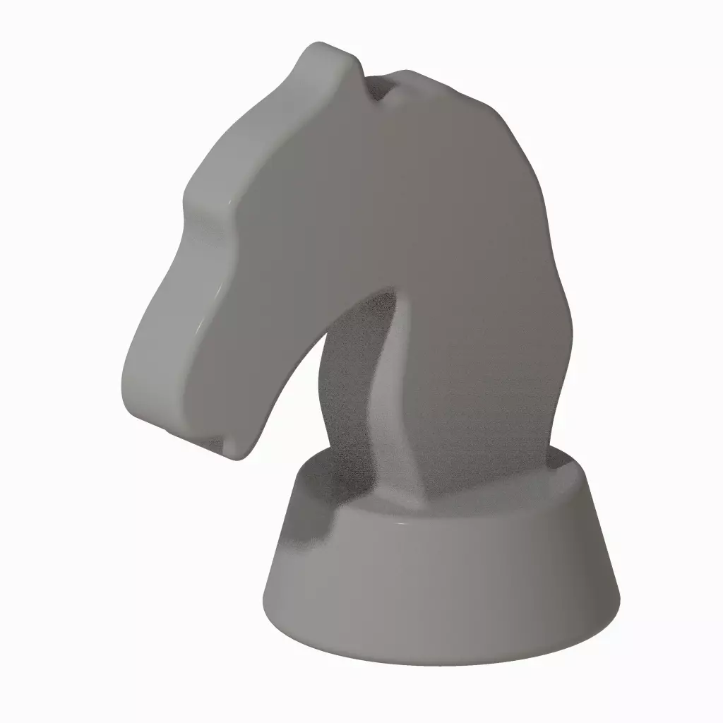 Chess Game Horse 3D print model_0