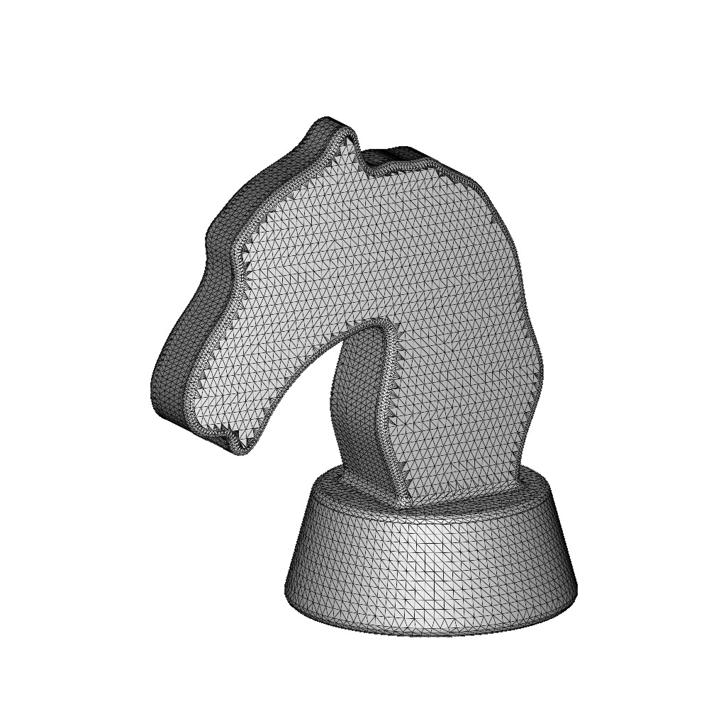 Chess Game Horse 3D print model_3