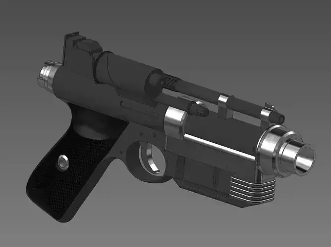 Kenobi Blaster Cosplay Prop