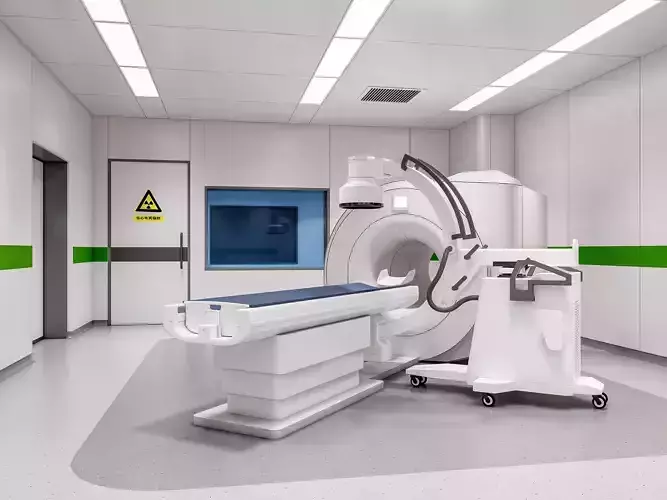 Hospital CT SCAN 3D model
