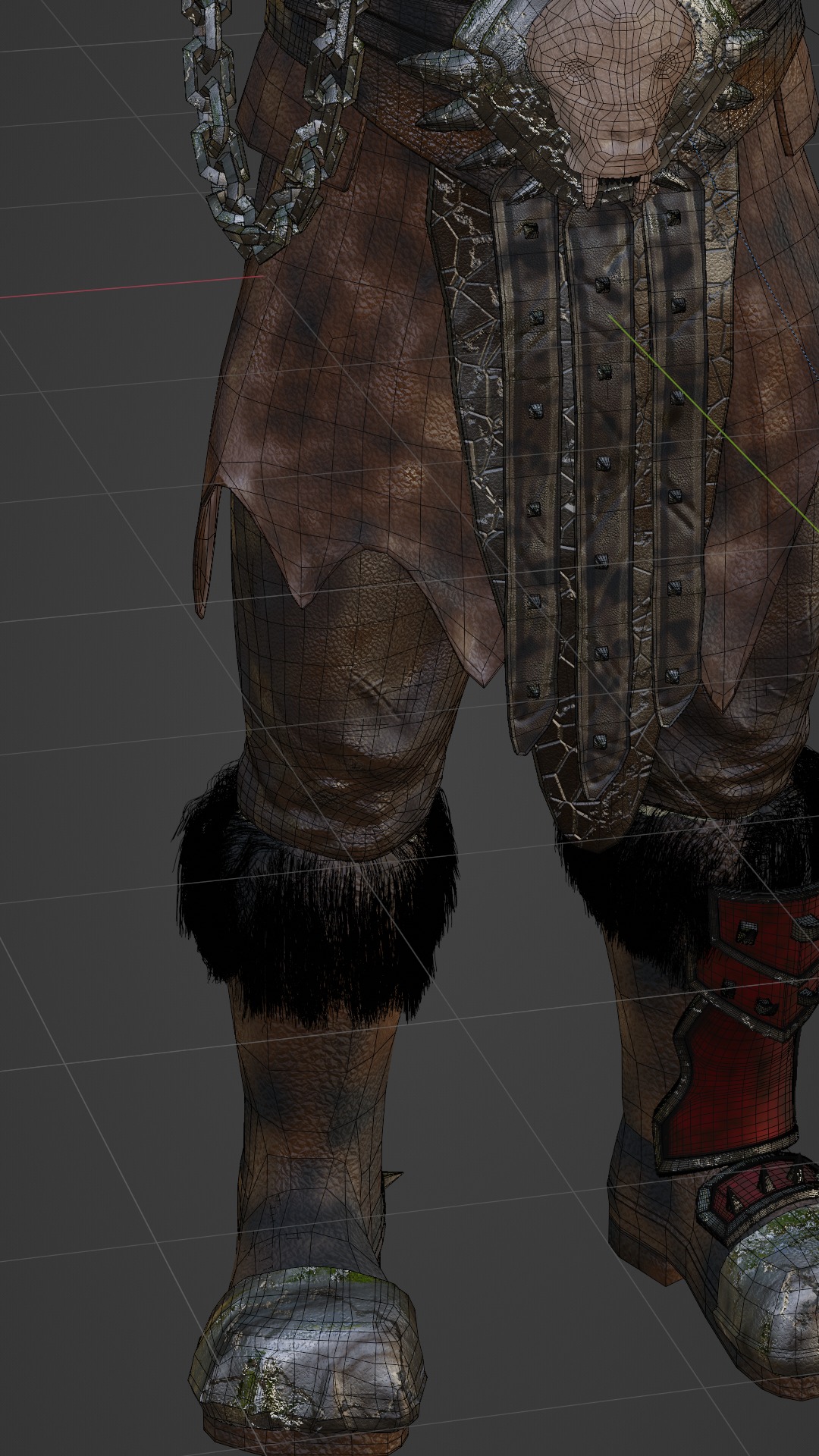 Orc 3D Character 3D model_6