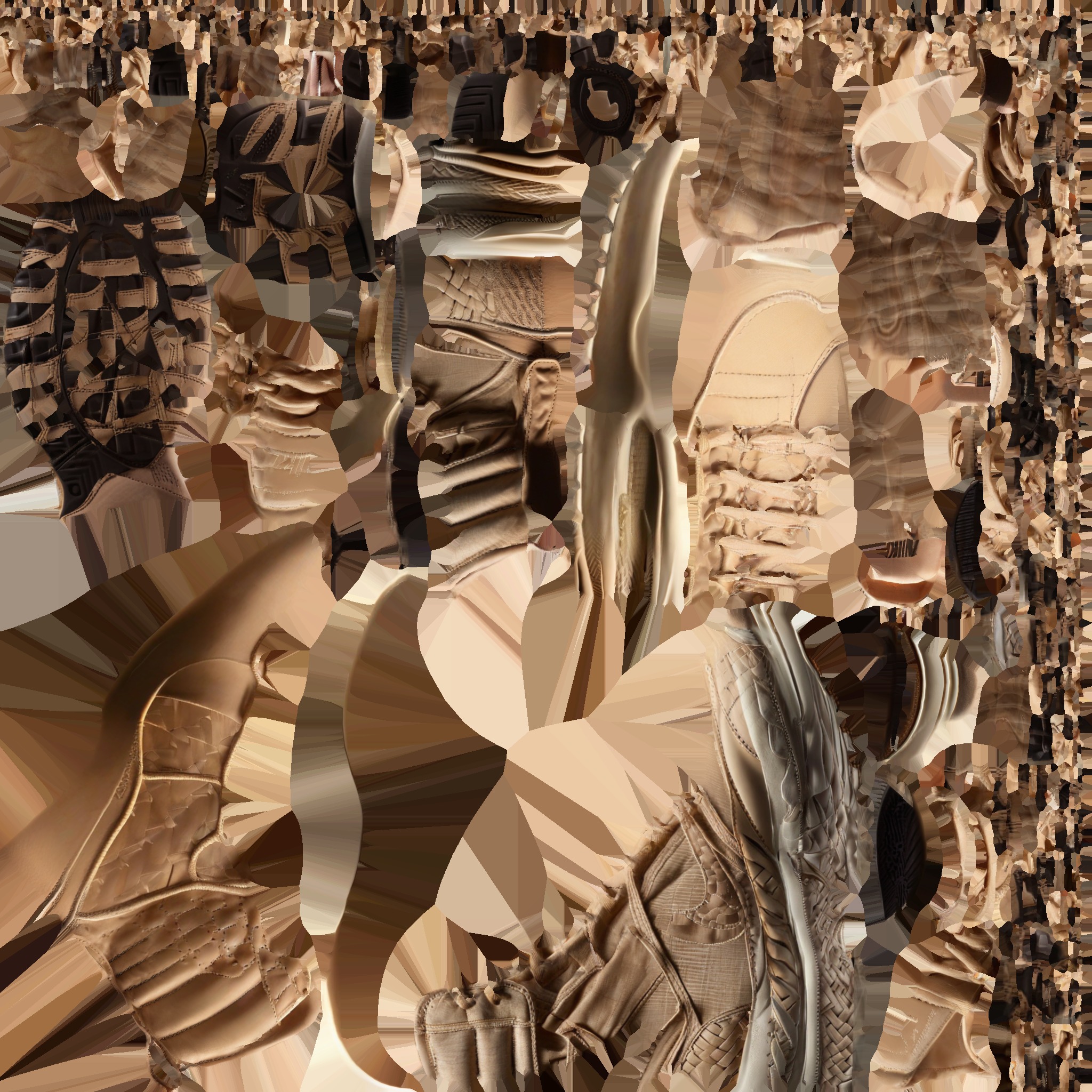 Desert Trek Boots Free low-poly 3D model_2