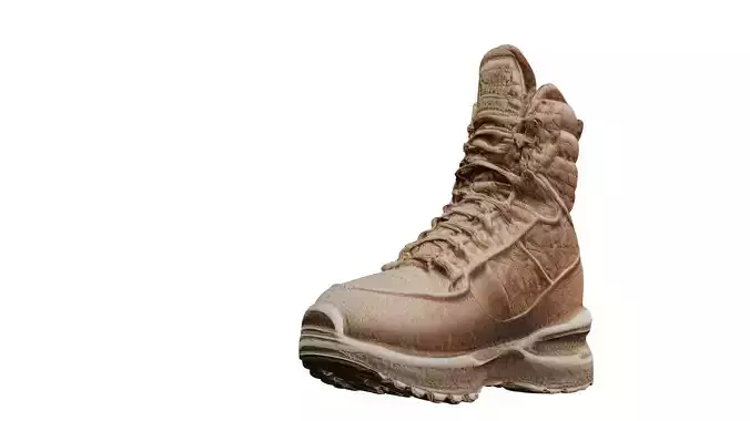 Desert Trek Boots Free low-poly 3D model