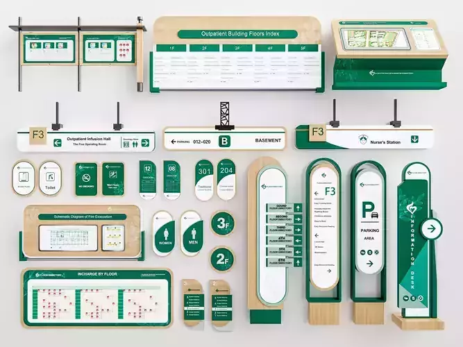 Hospital department signs 1