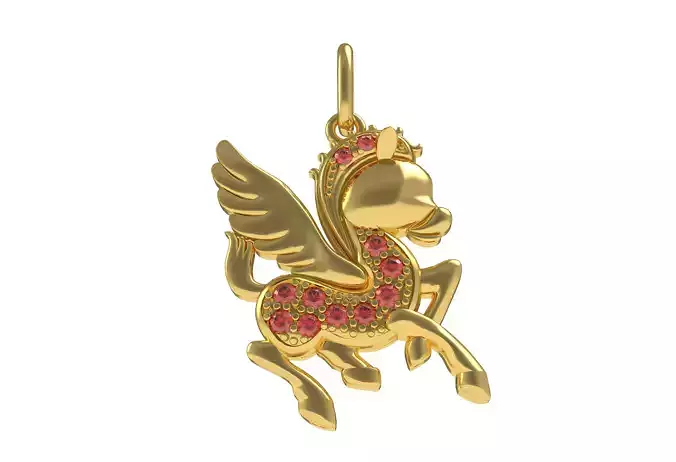 Baby Unicorn pendant