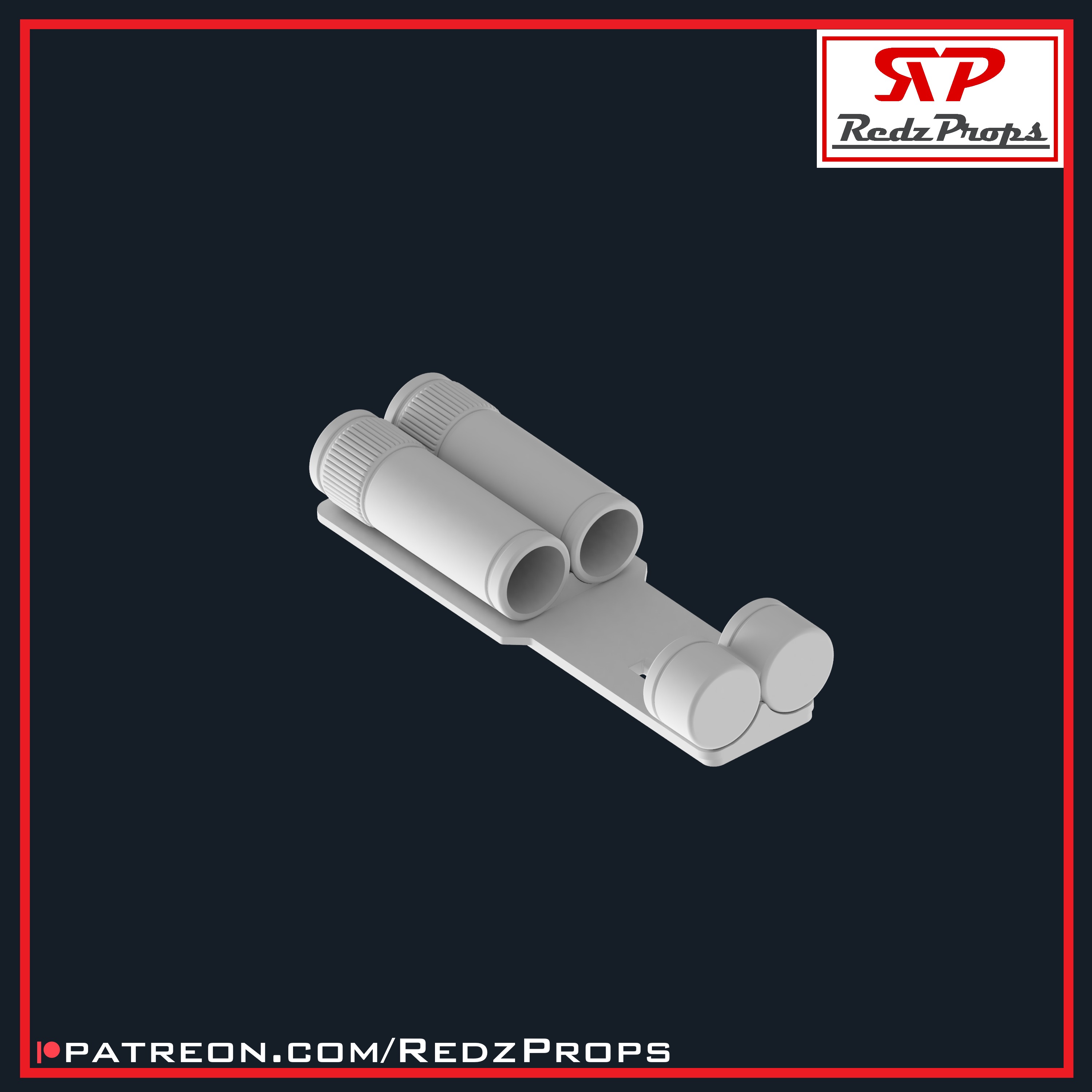 Daredevil Born Again Billyclubs and Holster 3D print model_14