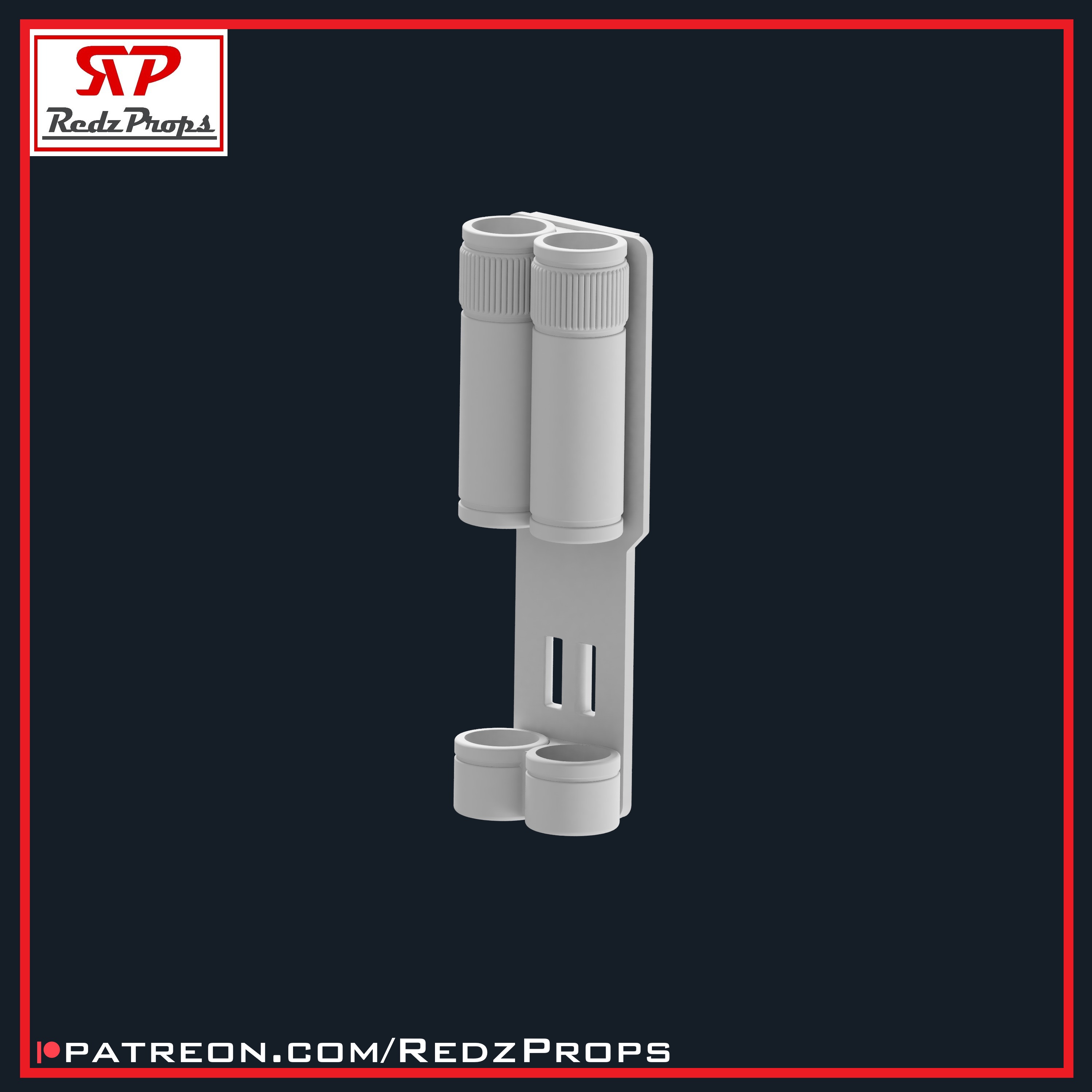 Daredevil Born Again Billyclubs and Holster 3D print model_15