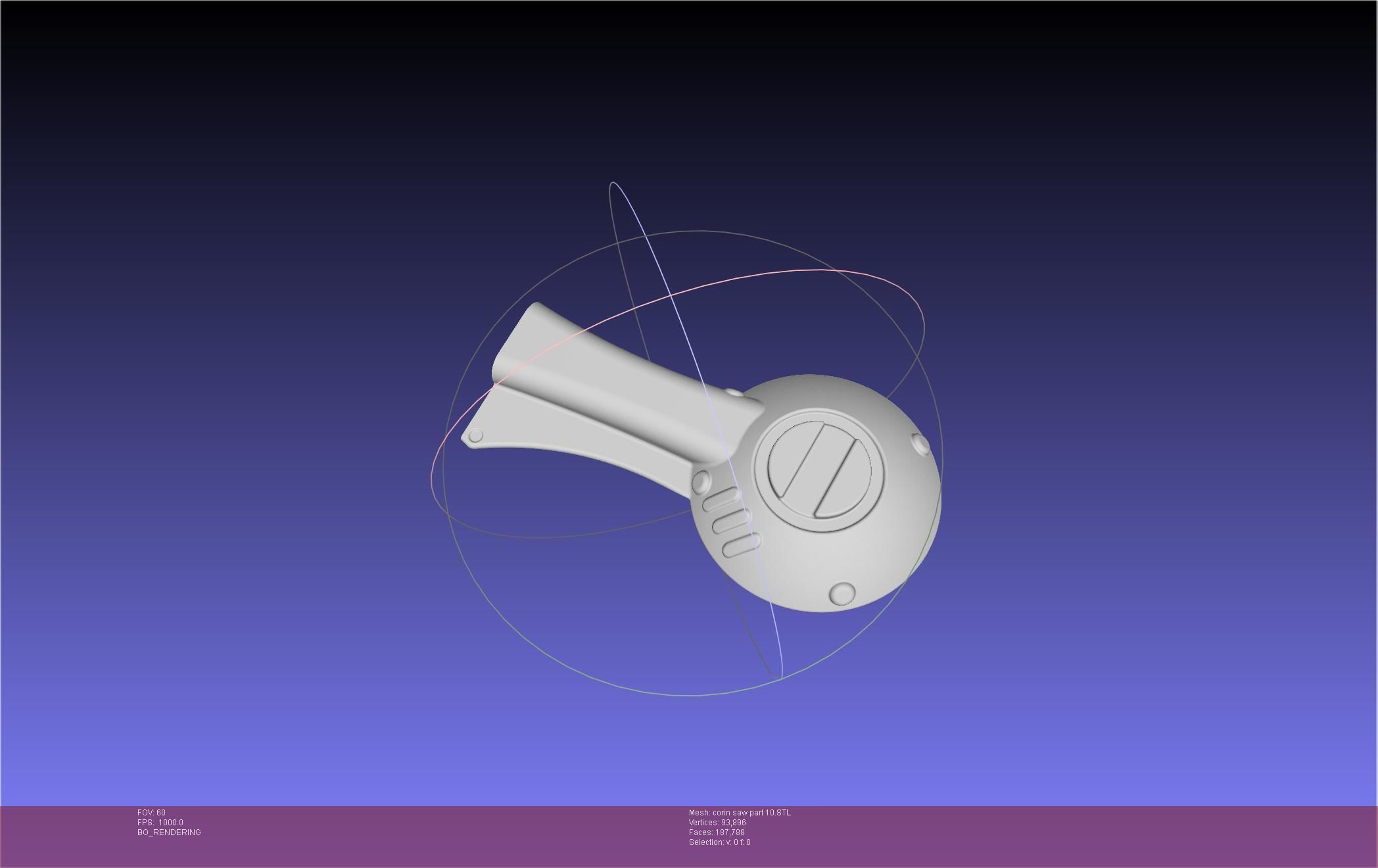 Zenless Zone Zero Corin Wickes Electric Saw 3D print model_16