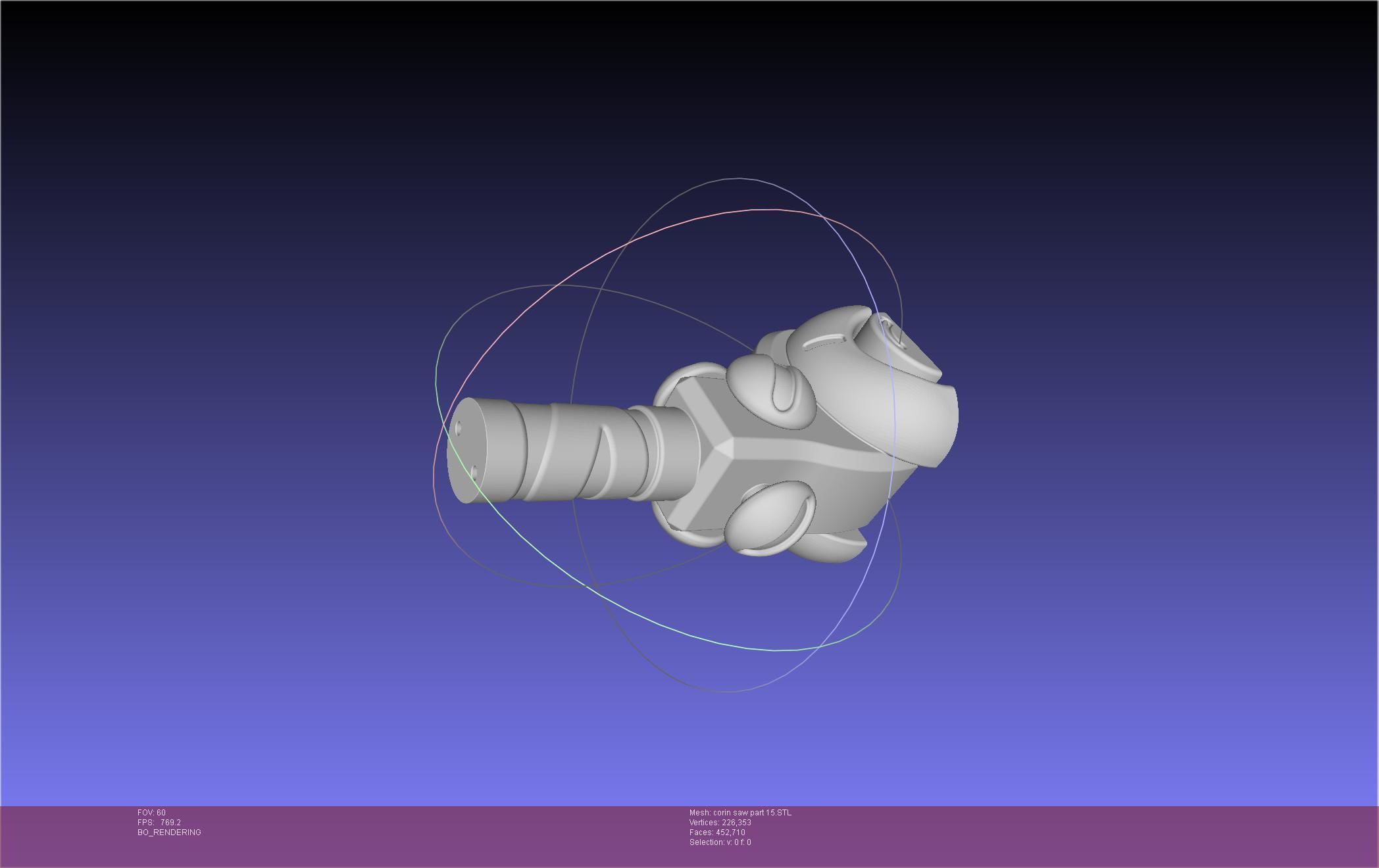 Zenless Zone Zero Corin Wickes Electric Saw 3D print model_23