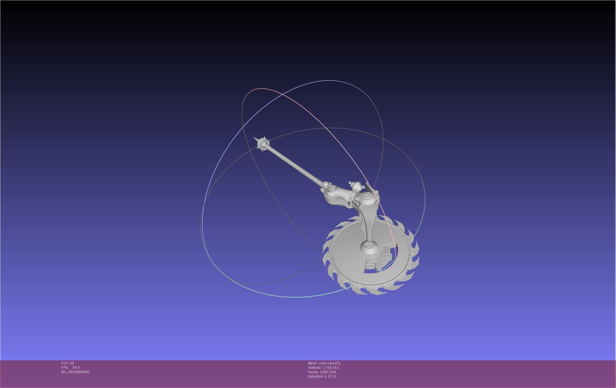 Zenless Zone Zero Corin Wickes Electric Saw 3D print model_1