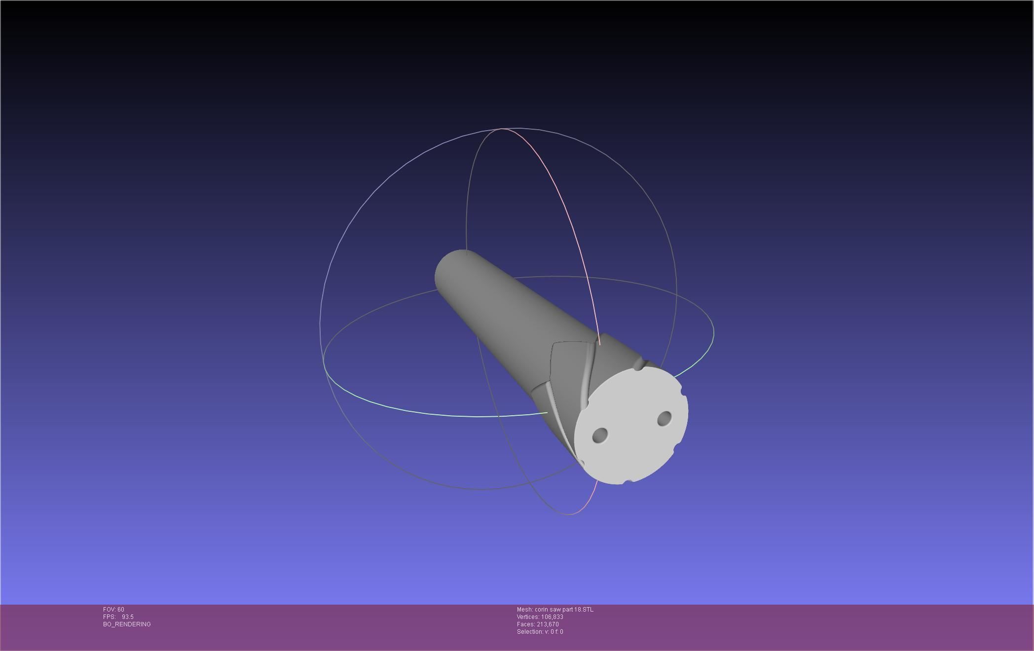 Zenless Zone Zero Corin Wickes Electric Saw 3D print model_24