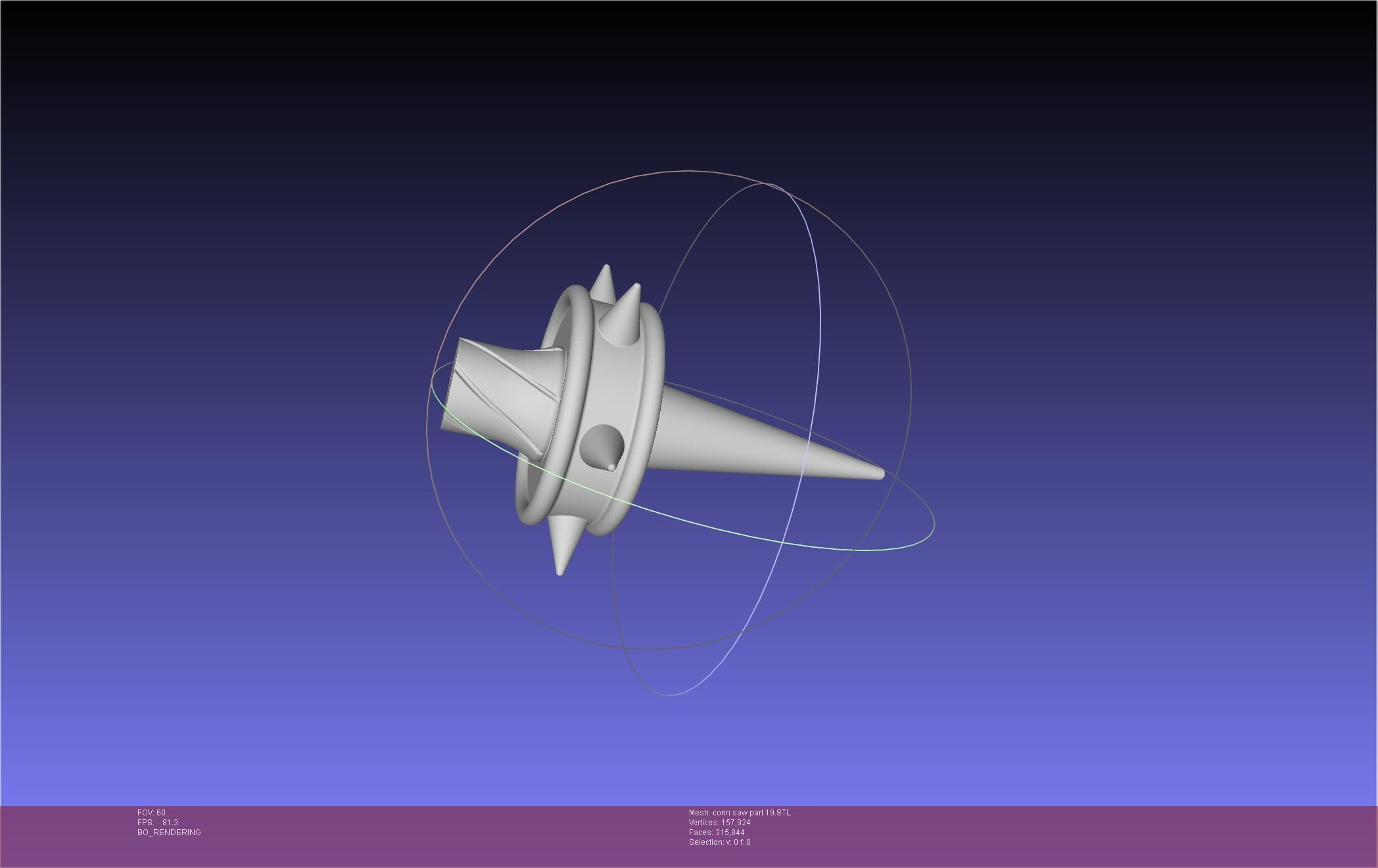 Zenless Zone Zero Corin Wickes Electric Saw 3D print model_25