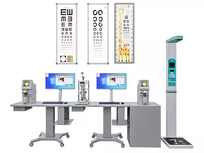 Hospital Eye Testing  Snellen Chart Equipments