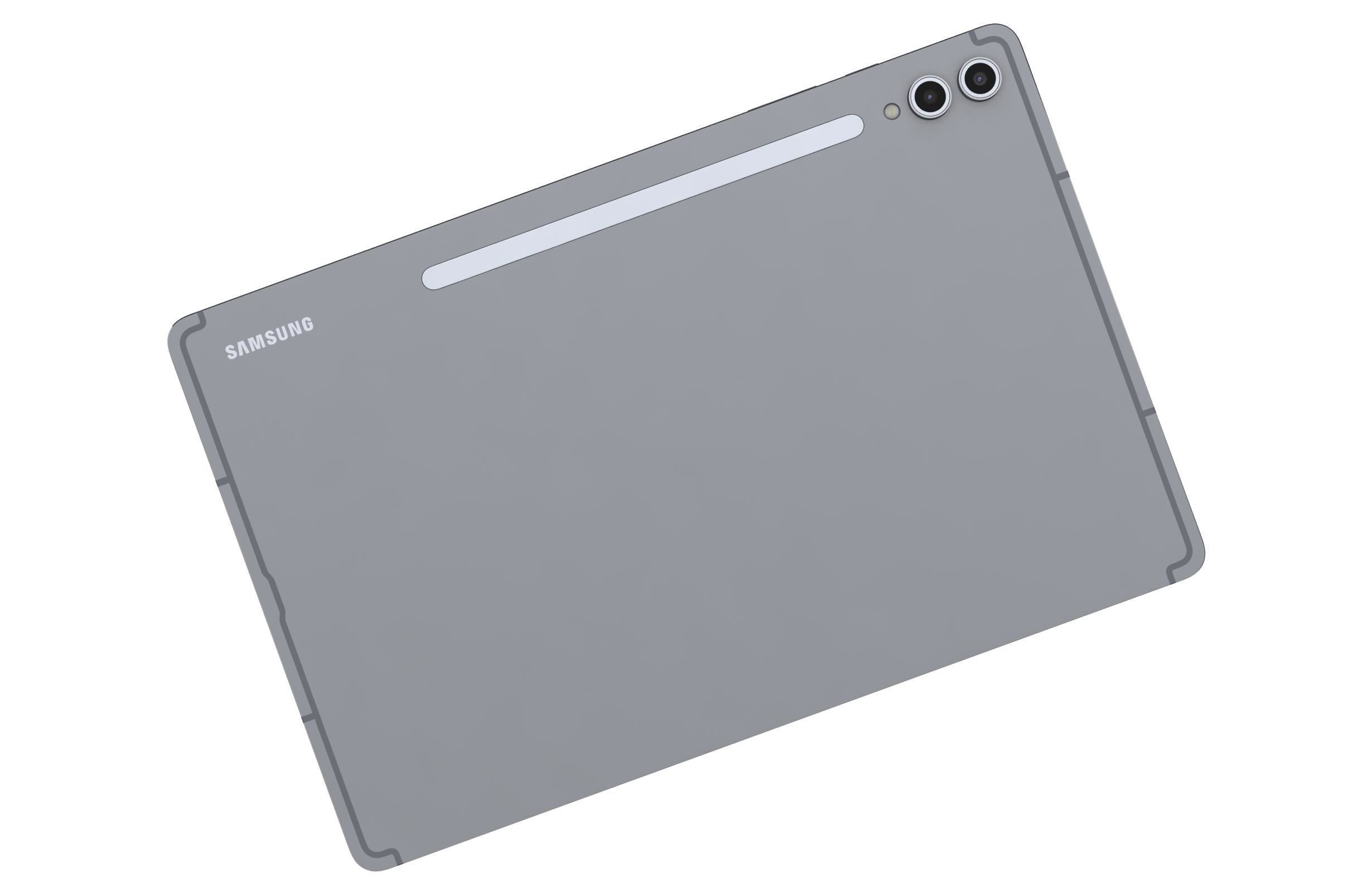 Samsung Galaxy Tab S10 Plus Moonstone Gray 3D model_11
