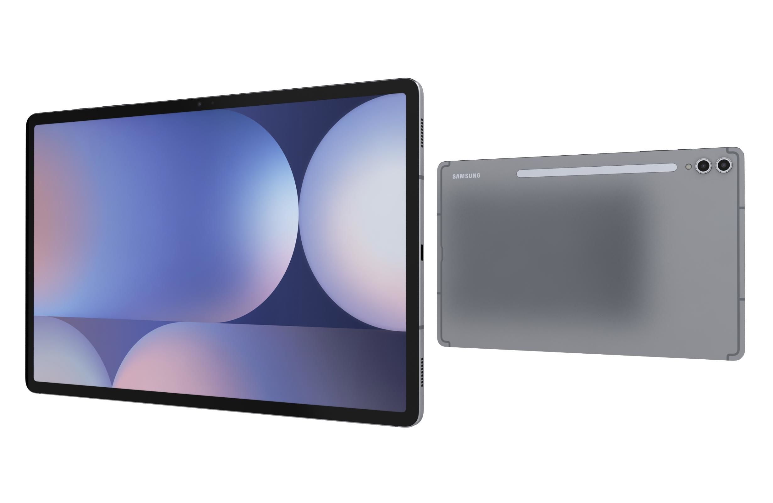 Samsung Galaxy Tab S10 Plus Moonstone Gray 3D model_6