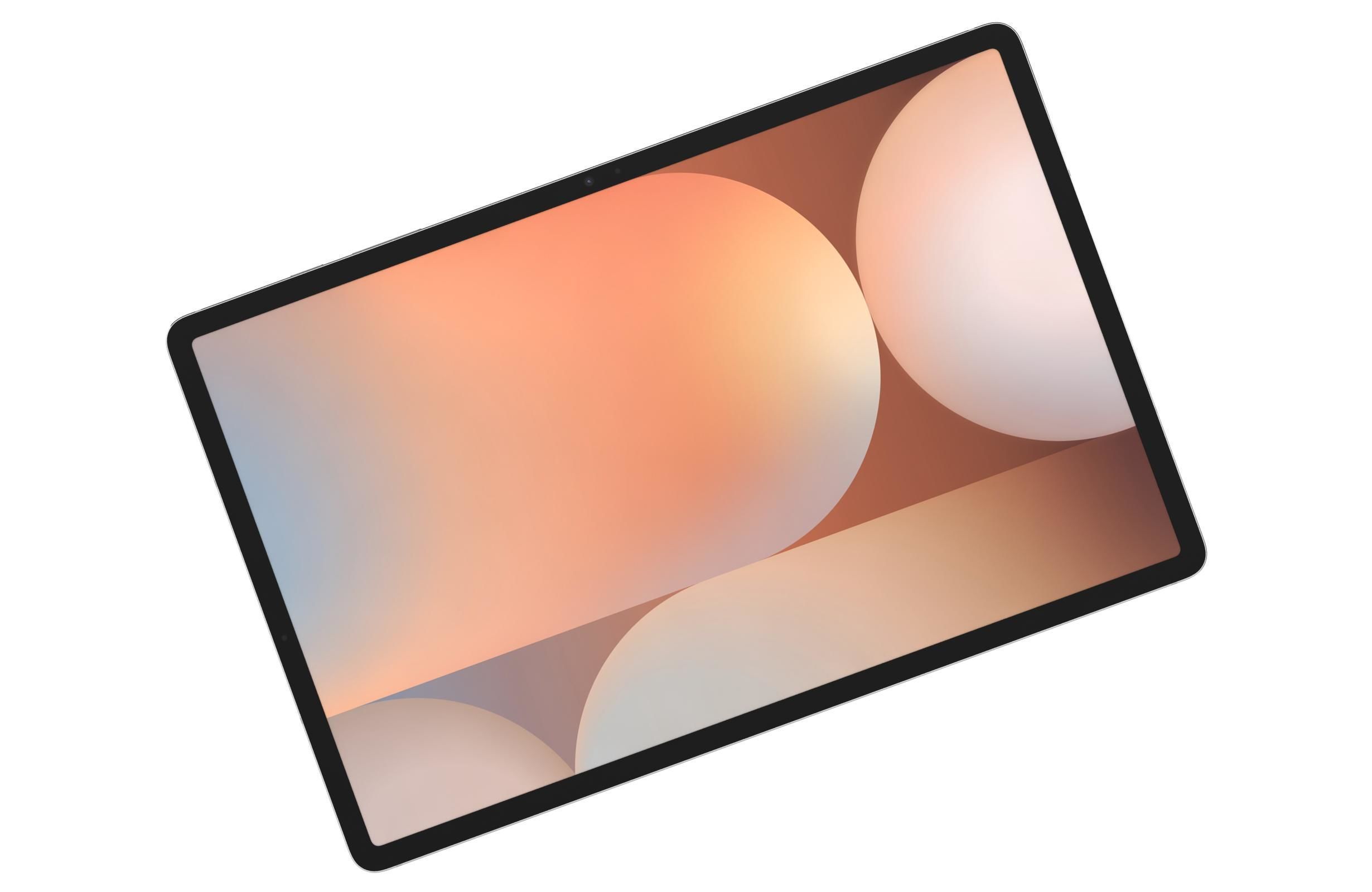 Samsung Galaxy Tab S10 Plus Platinum Silver 3D model_10