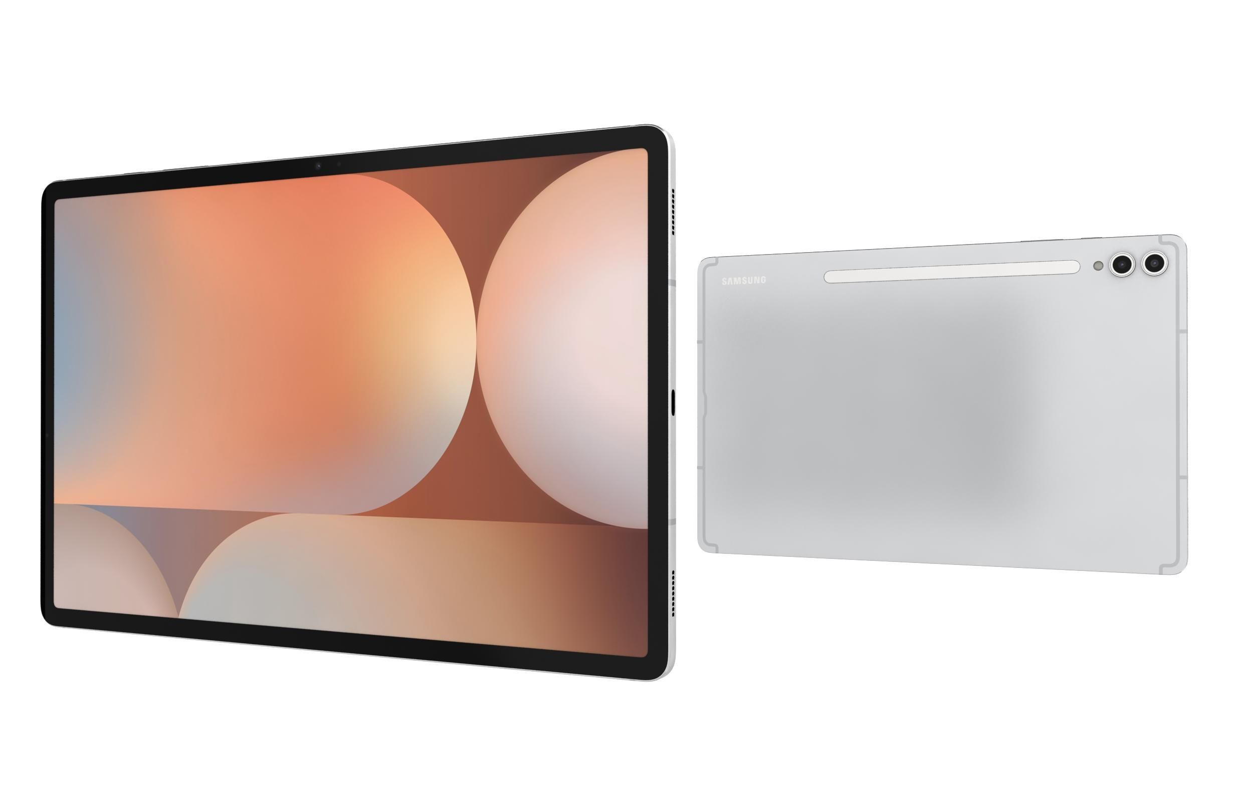 Samsung Galaxy Tab S10 Plus Platinum Silver 3D model_6