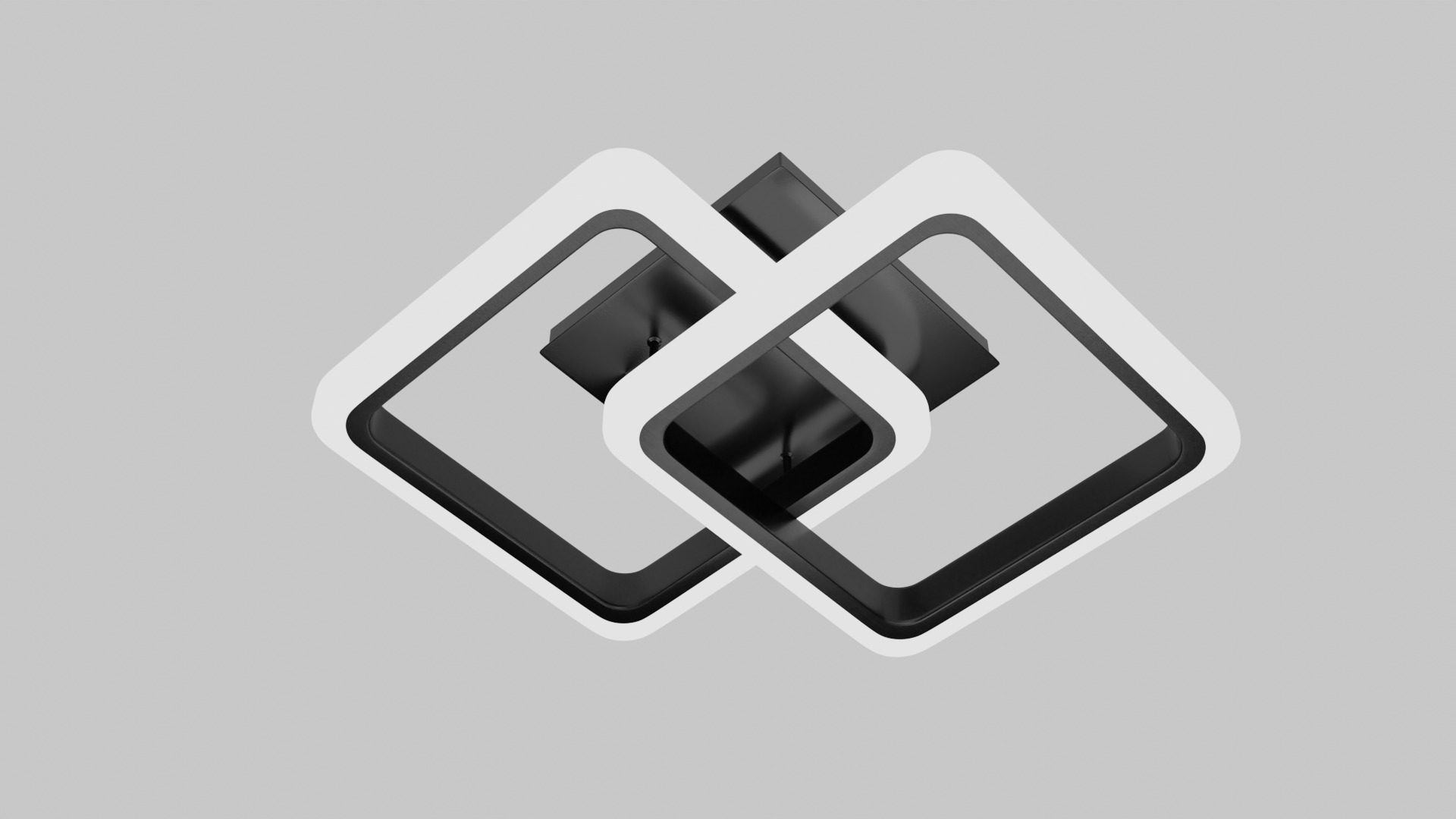 Lighting LED chandelier for the room and corridor 3D model_6