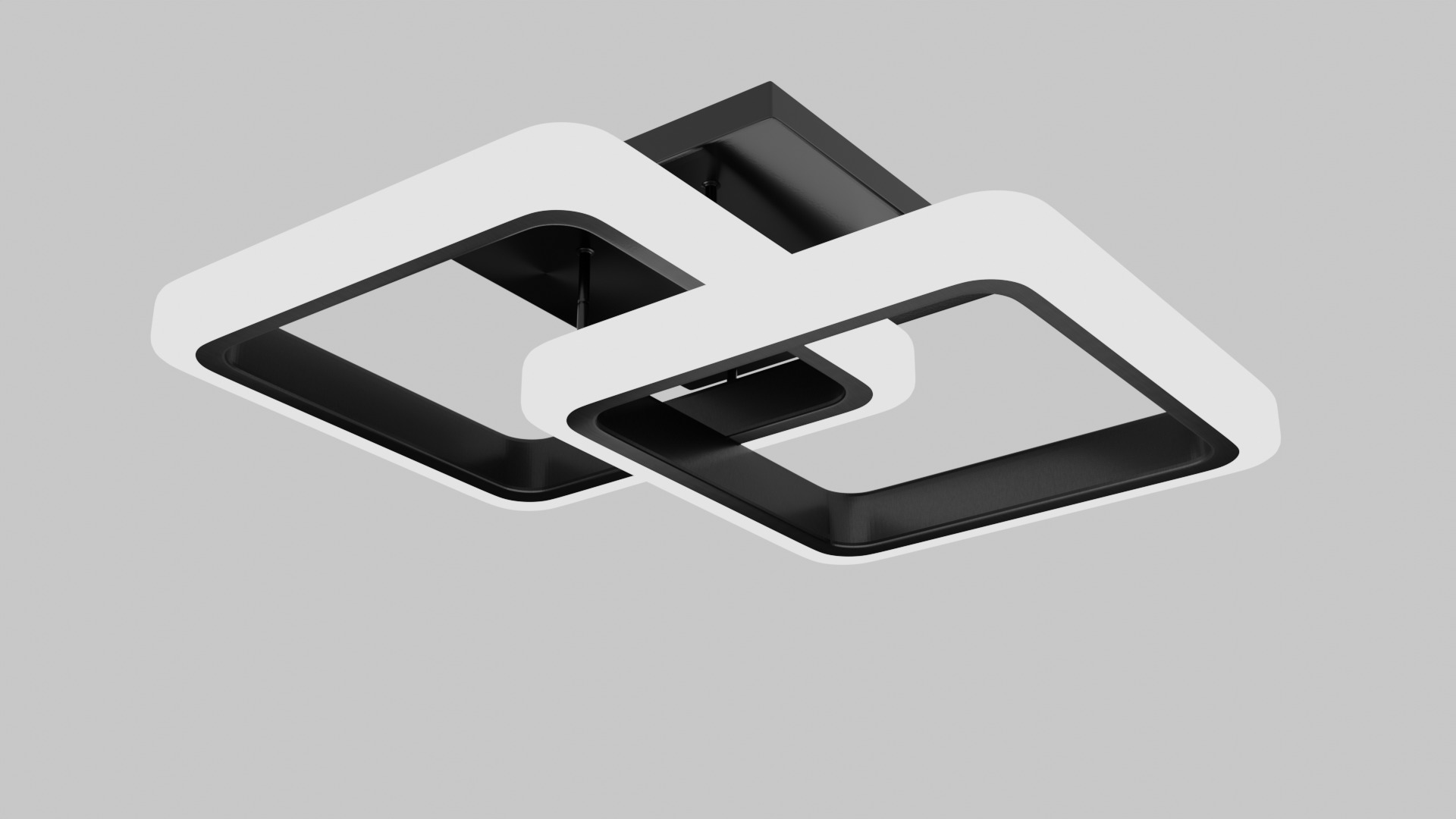 Lighting LED chandelier for the room and corridor 3D model_10