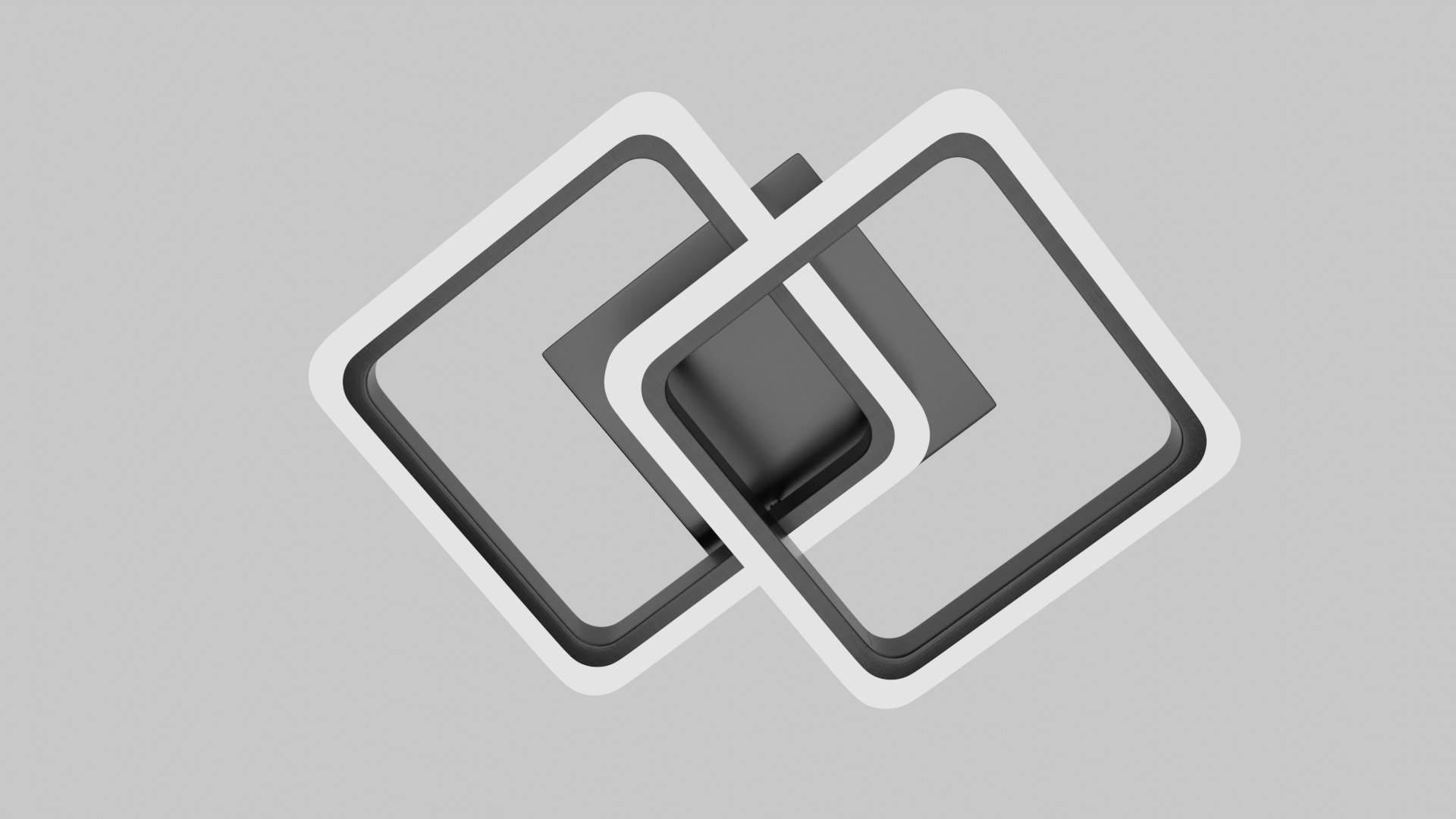 Lighting LED chandelier for the room and corridor 3D model_5