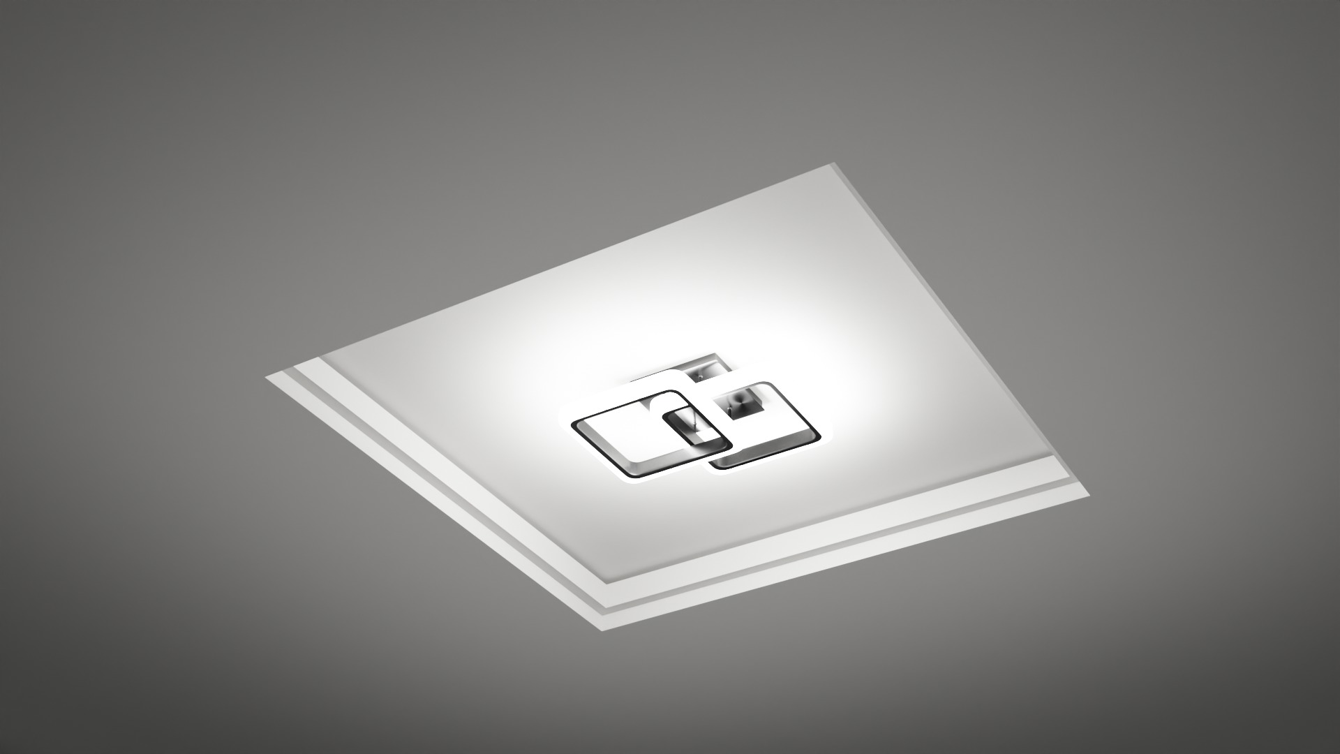 Lighting LED chandelier for the room and corridor 3D model_11