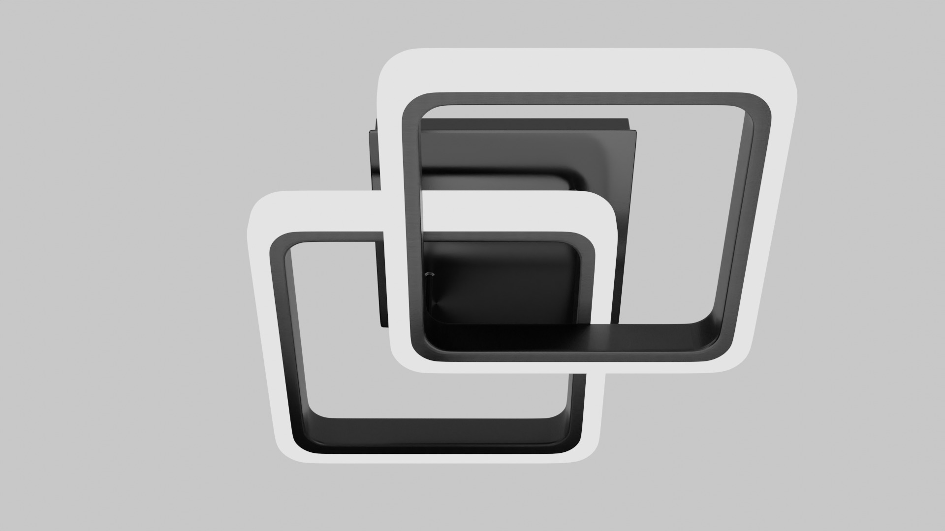 Lighting LED chandelier for the room and corridor 3D model_4