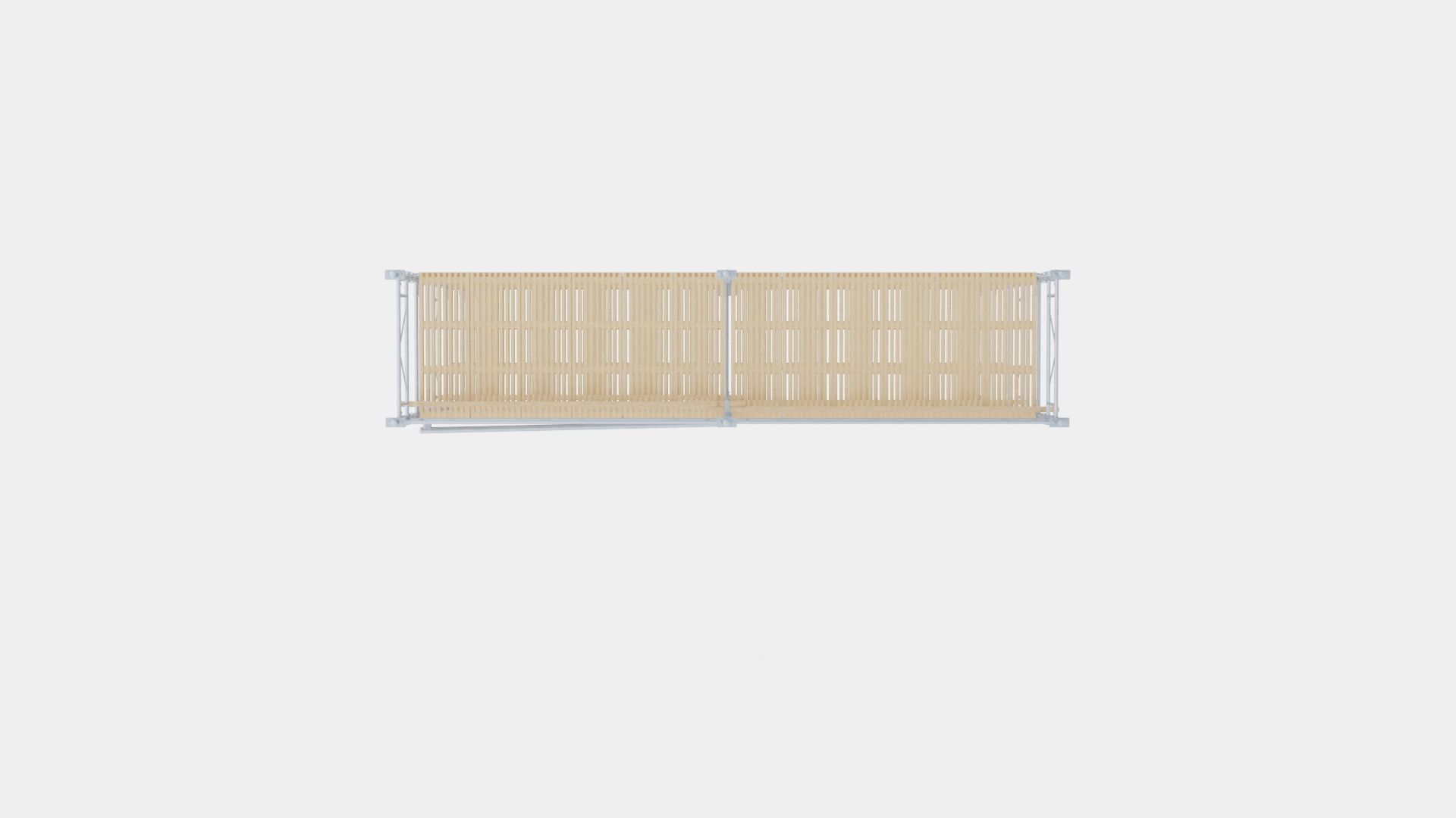 Construction Platform Low-poly 3D model_5