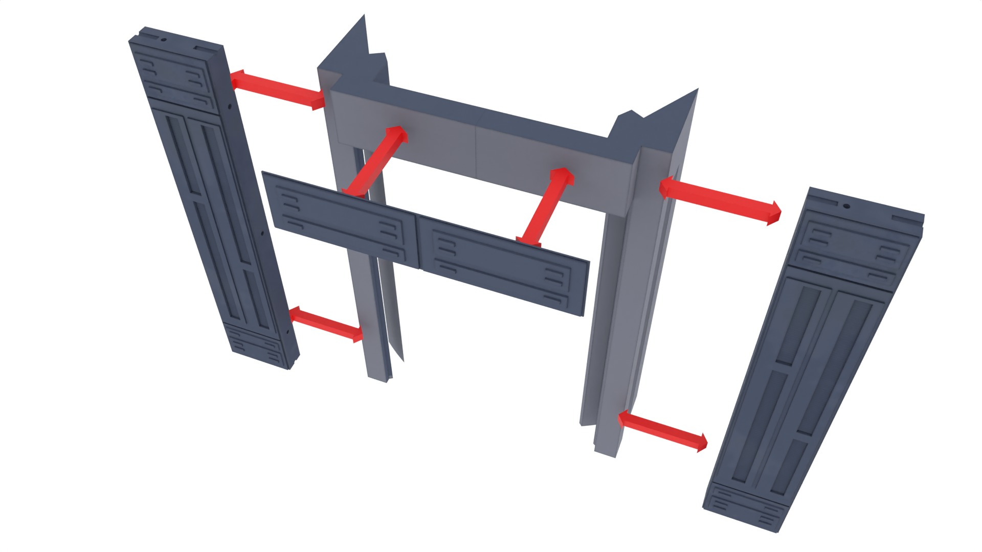 Set 3b - Supply Cabinet 1-12 scale Blackseries 3D print model_25