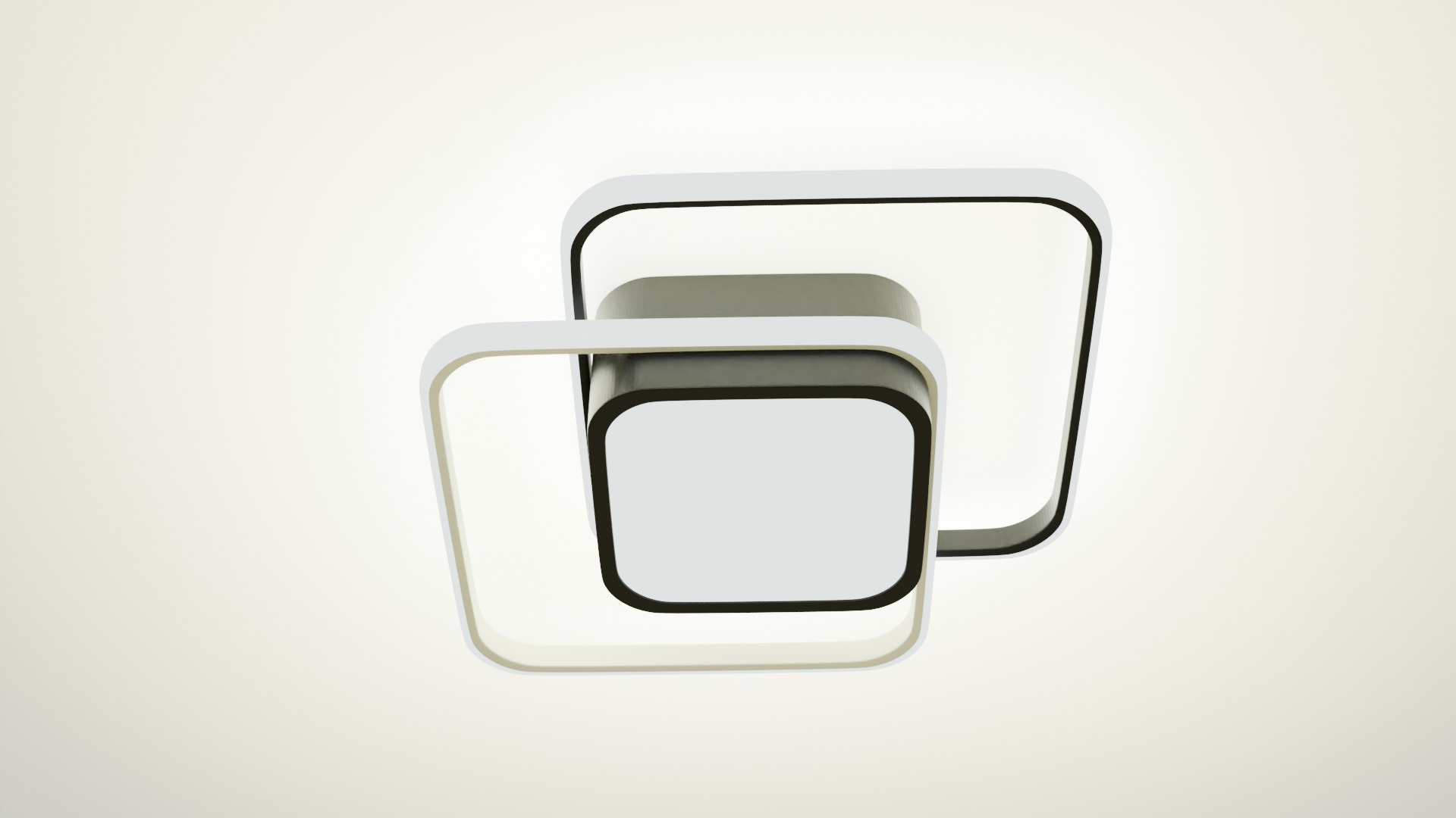 Lighting LED chandelier for the room and corridor 1 3D model_1