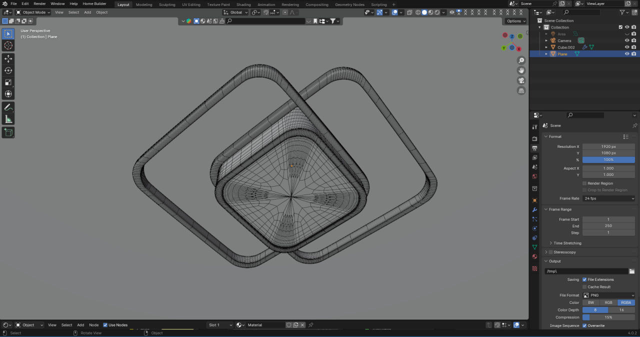 Lighting LED chandelier for the room and corridor 1 3D model_12